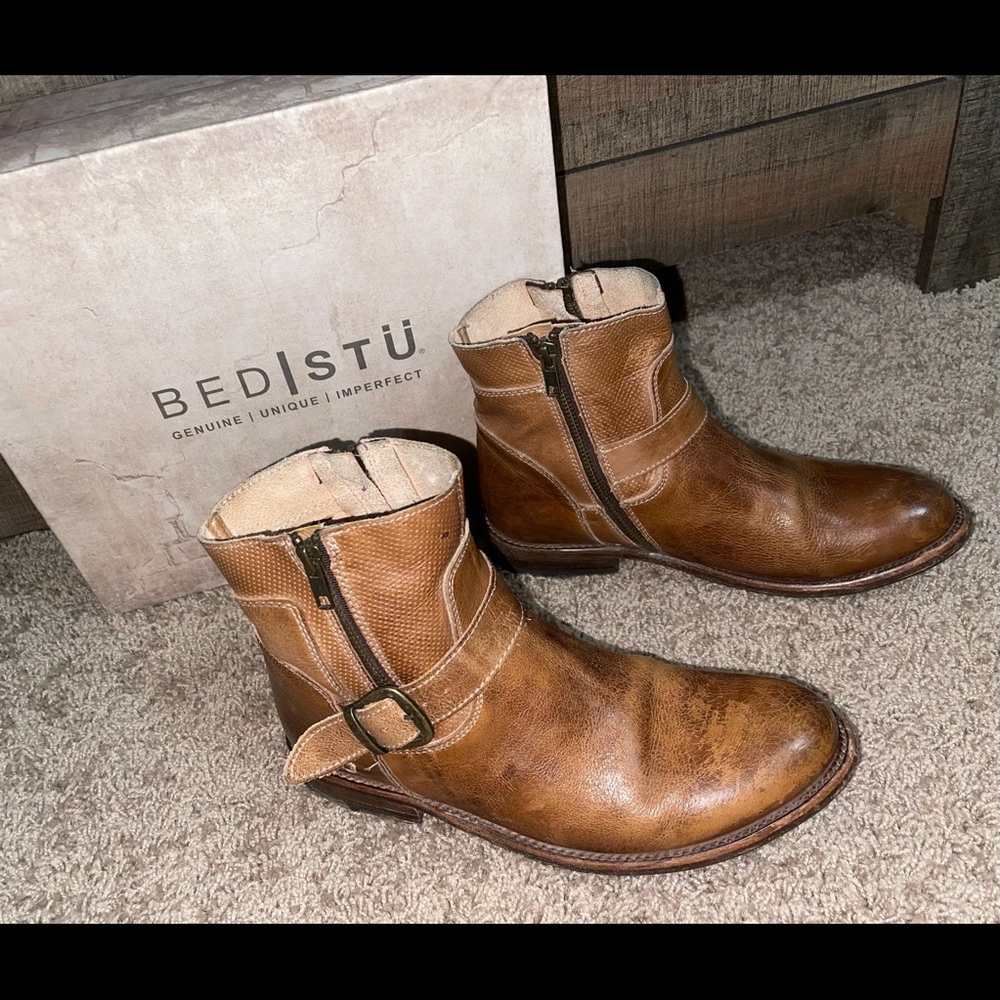 Bed Stu Becca Tan Rustic